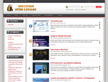 Tablet Screenshot of educationsitescatalog.com